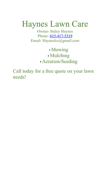 Local Lawn care service near me in Milton, TN, 37118