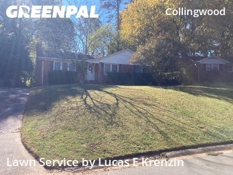 Lawn Mowing Servicein Charlotte,28209,Grass Cut by Lucas E Krenzin, work completed in Nov , 2025