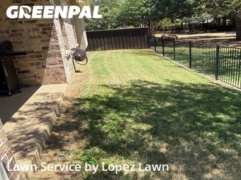 Lawn Maintenancein Grapevine,76051,Lawn Mow by Lopez Lawn, work completed in Jul , 2026