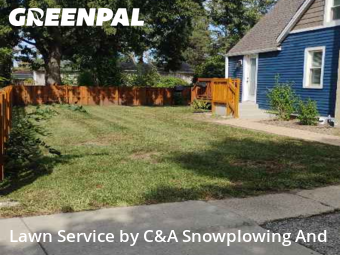 Lawn Mowingin Des Plaines,60016,Yard Cutting by C&A Snowplowing And , work completed in Jun , 2026