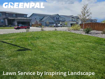 Lawn Carein Castle Pines,80108,Yard Mowing by Inspiring Landscape, work completed in Nov , 2025