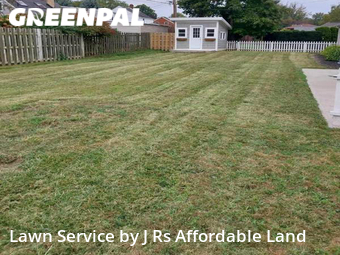 Front Yard Mowing in Rocky River, 44116, Property Maintenance by J Rs Affordable Land, work completed in Nov , 2025