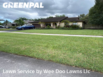 Mowing Services in Cooper City, 33328, Grass Services by Wee Doo Lawns Llc, work completed in Oct , 2025