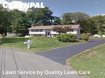 Garden Trimming in Meriden, 6451, Front Yard Mowing by Quality Lawn Care, work completed in Nov , 2025