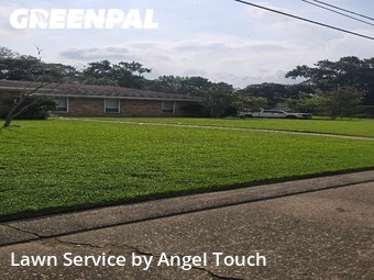 Lawn Mowingin Lafayette,70503,Lawn Mowing Service by Angel Touch , work completed in Jun , 2026