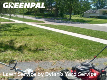 Mowing Services in Villa Park, 60181, Front Yard Mowing by Dylan's Yard Service , work completed in Dec , 2025