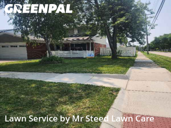 Grass Cutin Oak Park,48237,Lawn Mowing Service by Mr Steed Lawn Care, work completed in Dec , 2025