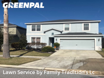 Lawn Servicein Riverview,33579,Lawn Service by Family Tradition’s Lc, work completed in Feb , 2026