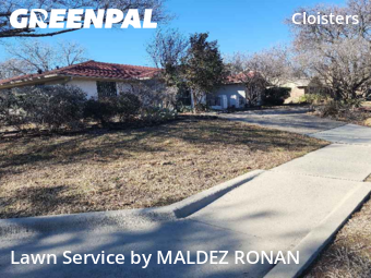 Lawn Maintenancein Plano,75075,Lawn Care Service by MALDEZ RONAN, work completed in Feb , 2026