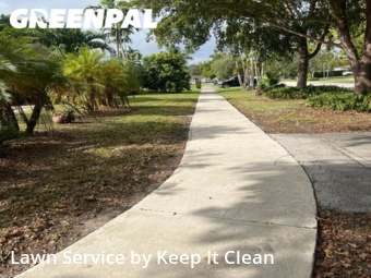 Grass Cuttingin Kendall,33176,Lawn Cut by Keep It Clean, work completed in Dec , 2025