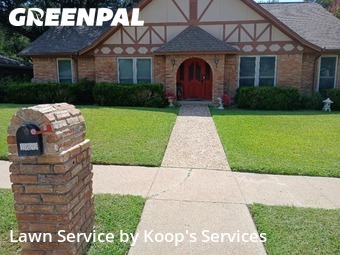 Lawn Care Servicein Grand Prairie,75050,Lawn Mowing Service by Koop's Services, work completed in Jul , 2026