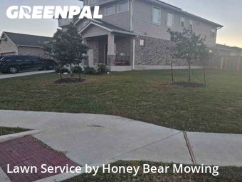Affordable Landscaping In San Antonio,78245,Landscaping by Honey Bear Mowing, work completed in Nov , 2025