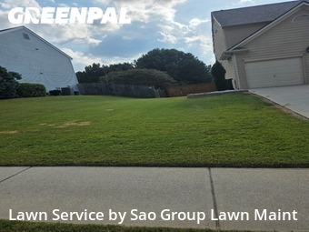 Lawn Upkeep in Sugar Hill, 30518, Mowing Services by Sao Group Lawn Maint, work completed in Nov , 2025