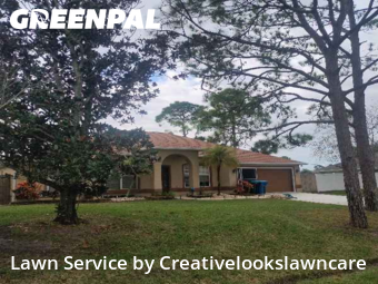 Weed Trimming in Palm Bay, 32907, Yard Grooming by Creativelookslawncare, work completed in Dec , 2025