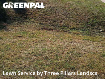 Grass Cuttingin Grapevine,76051,Lawn Care by Three Pillars Landsca, work completed in Nov , 2025