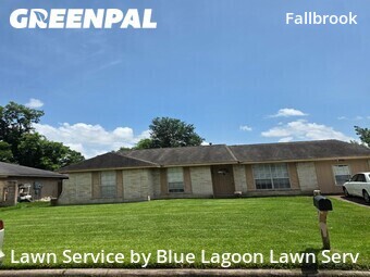 Lawn Care Servicein Houston,77038,Lawn Mow by Blue Lagoon Lawn Serv, work completed in Jun , 2026