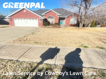 Lawn mowed in Bentonville, 72712