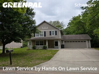 Lawn Mowing Servicein Lawrence,66046,Yard Cutting by Hands On Lawn Service, work completed in Jul , 2026