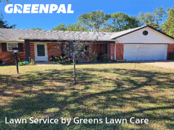 Yard Care in Sand Springs, 74063, Lawn Upkeep by Greens Lawn Care, work completed in Dec , 2025