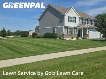 Lawn mowed in Plainfield, 60586