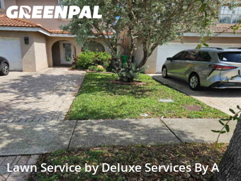 Yard Cuttingin Sunrise,33351,Lawn Service by Deluxe Services By A, work completed in Dec , 2025