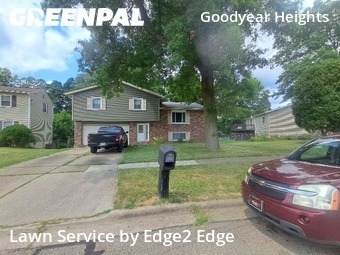 Landscaping Maintenance in Tallmadge, 44278, Front Yard Mowing by Edge2 Edge, work completed in Nov , 2025