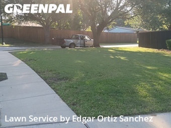 Lawn Cutin Garland,75043,Lawn Maintenance by Edgar Ortiz Sanchez, work completed in Jun , 2026