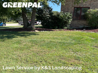 Yard Mowingin Orland Park,60467,Lawn Care by K&S Landscaping, work completed in Dec , 2025