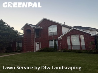 Lawn Maintenancein Lewisville,75077,Grass Cutting by Dfw Landscaping , work completed in Jun , 2026