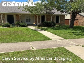 Lawn Cutin The Colony,75056,Lawn Care by Alfas Landscaping, work completed in Jun , 2026