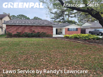 Yard Mowingin Atascocita,77346,Lawn Service by Randy's Lawncare , work completed in Jan , 2026