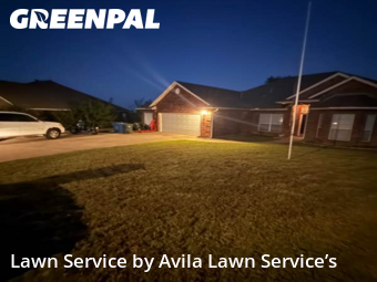 Lawn Cuttingin Midwest City,73130,Yard Cutting by Avila Lawn Service’s, work completed in Dec , 2025