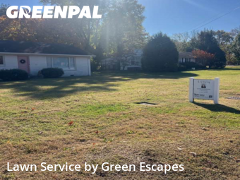 Yard Services in Franklin, 37064, Yard Cutting by Green Escapes, work completed in Nov , 2025