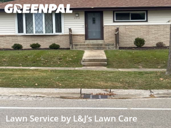 Backyard Mowing in Oak Creek, 53154, Lawn Work by L&J’s Lawn Care , work completed in Nov , 2025