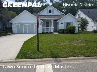 Grass Cut nearby St. Augustine, FL, 