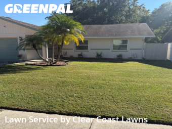 Grass Cuttingin Palm Harbor,34683,Lawn Mowing by Clear Coast Lawns, work completed in Dec , 2025