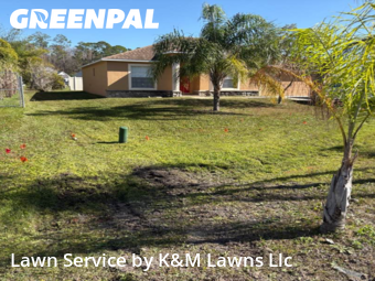Lawn Mowingin Kissimmee,34758,Lawn Cut by K&M Lawns Llc, work completed in Jan , 2026
