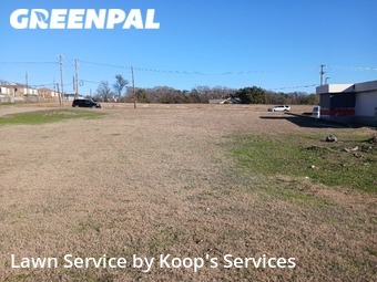 Yard Mowing in Duncanville, 75137, Lawn Maintenance by Koop's Services, work completed in Oct , 2025