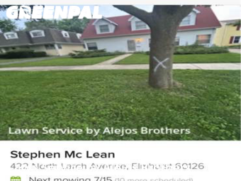 Lawn Care Servicein Elmhurst,60126,Lawn Care Service by Alejos Brothers, work completed in Nov , 2025