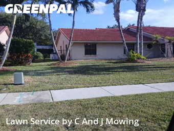 Lawn Mowingin Pembroke Pines,33029,Grass Cutting by C And J Mowing , work completed in Nov , 2025