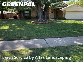 Lawn Cuttingin Flower Mound,75028,Yard Mowing by Alfas Landscaping, work completed in Jun , 2026