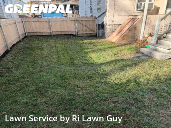 Yard Mowing in New Bedford, 2740, Lawn Work by Ri Lawn Guy, work completed in Nov , 2025