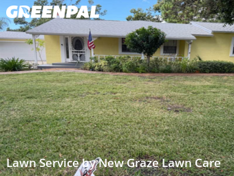 Weed Trimming in Gulfport, 33707, Front Yard Mowing by New Graze Lawn Care , work completed in Nov , 2025