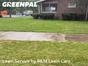 Front Yard Mowing in Harvey, 60426, Yard Care Services by B&M Lawn Care, work completed in Dec , 2025