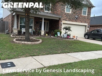 Yard Mowingin Conroe,77304,Grass Cutting by Genesis Landscaping, work completed in Jun , 2026