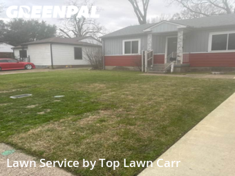 Affordable Landscaping In Irving,75060,Landscape Design by Top Lawn Carr, work completed in Jan , 2026