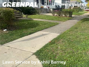 Lawn Management in Buffalo, 14214, Garden Trimming by Kahlil Barney, work completed in Oct , 2025