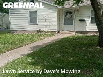 Grass Cutting in Wood River, 62095, Lawn Work by Dave's Mowing, work completed in Dec , 2025