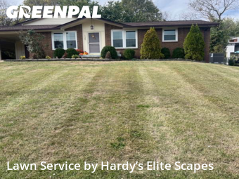 Lawn Cuttingin Hendersonville,37075,Lawn Care by Hardy’s Elite Scapes, work completed in Nov , 2025