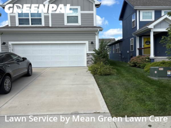 Lawn Cuttingin Blue Springs,64064,Grass Cut by Mean Green Lawn Care, work completed in Nov , 2025